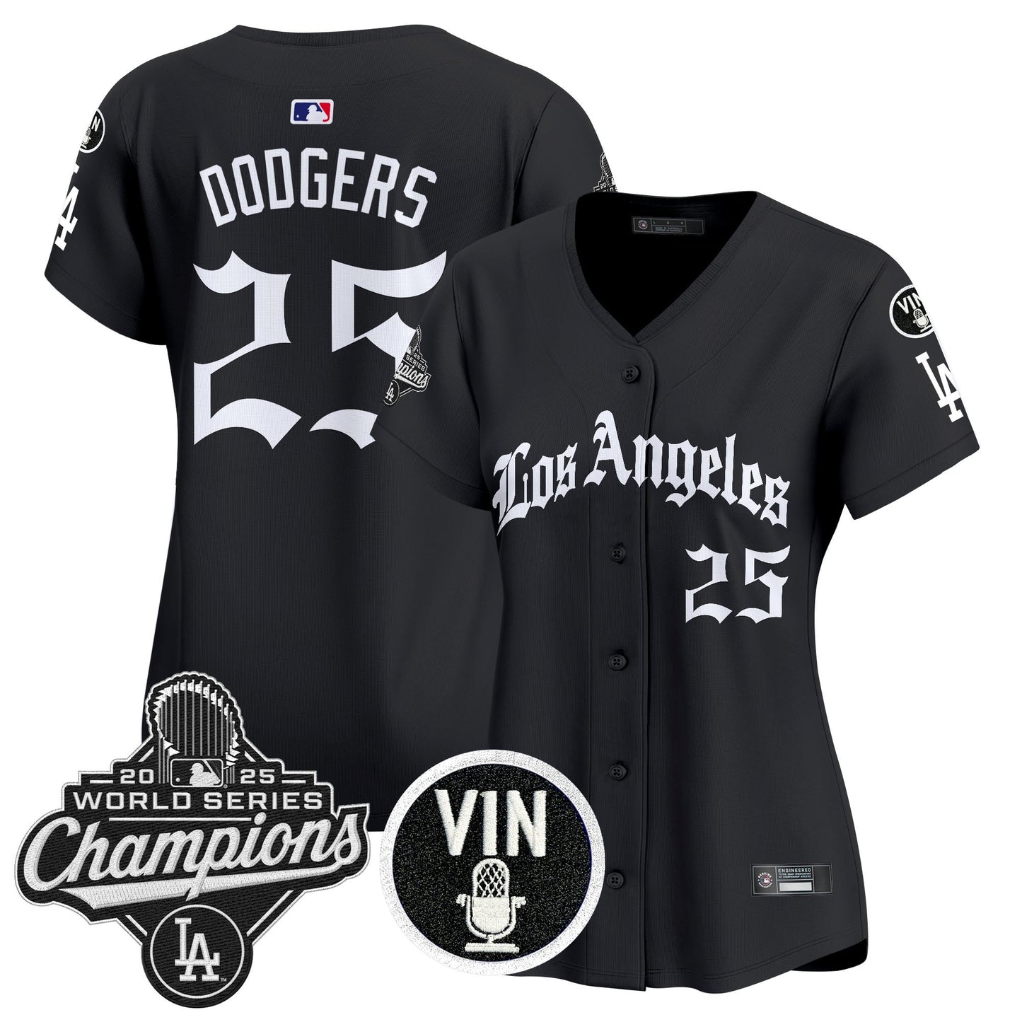 Black - #25 Dodgers