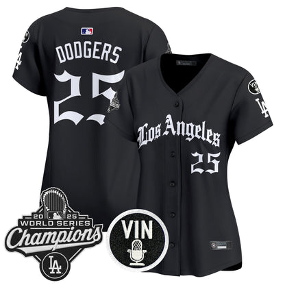 Black - #25 Dodgers