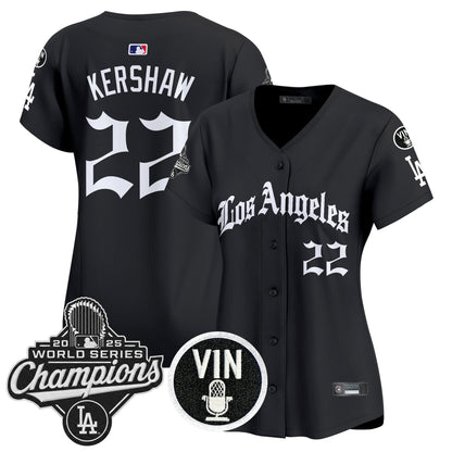Black - Clayton Kershaw