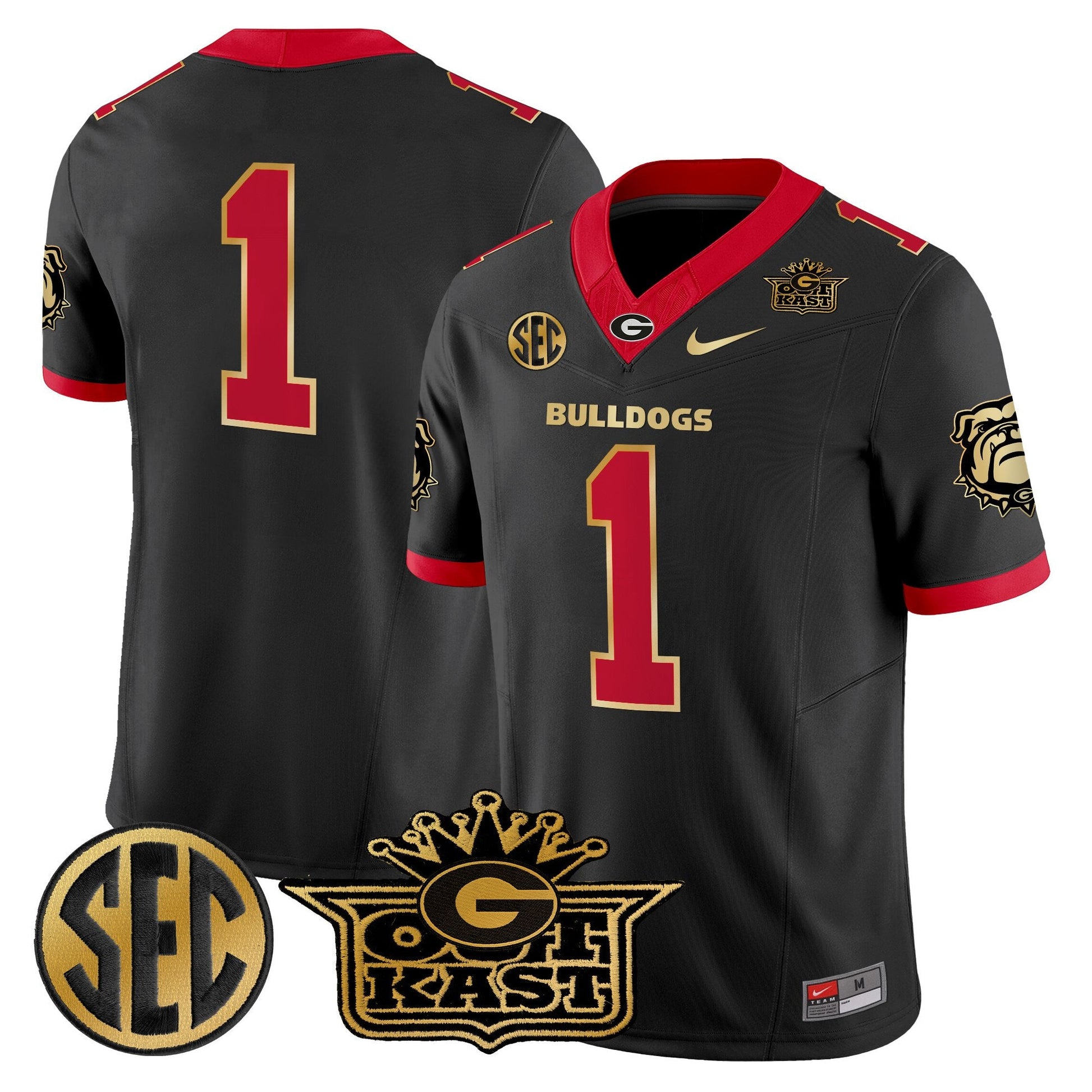 Black Gold Trim - #1 Team