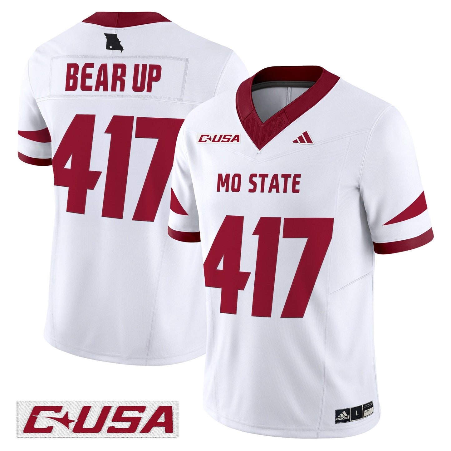 White - Bear Up 417