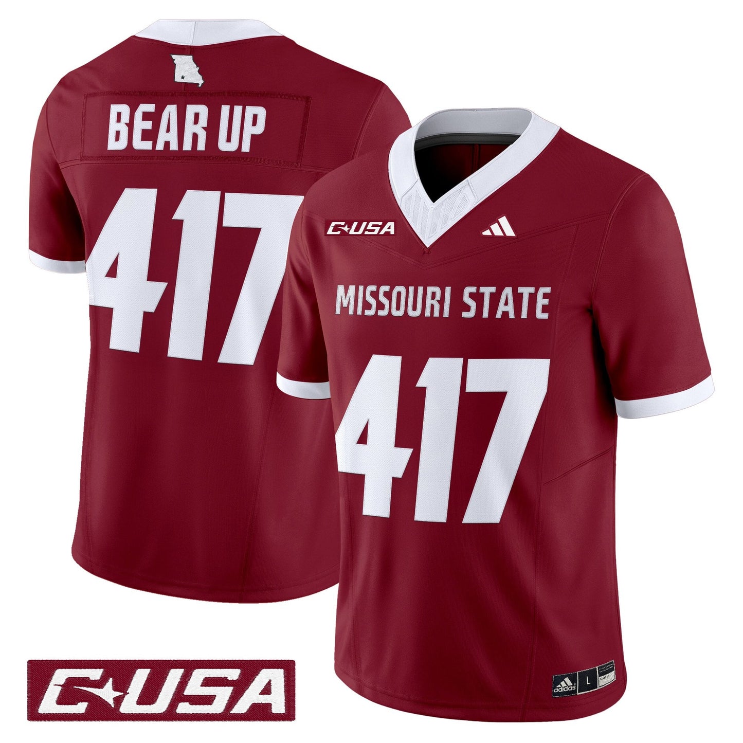 Maroon - Bear Up 417