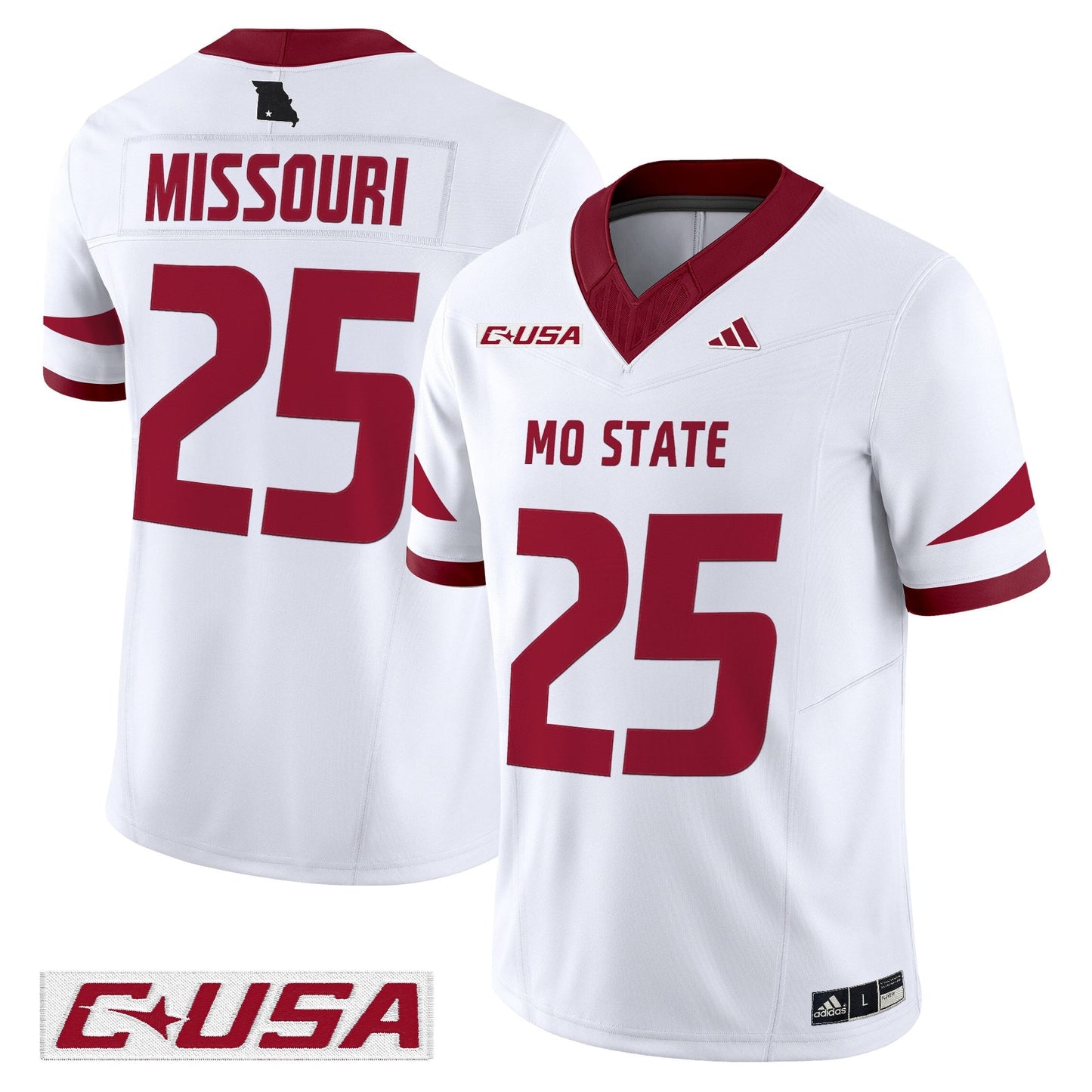 White - #25 Missouri
