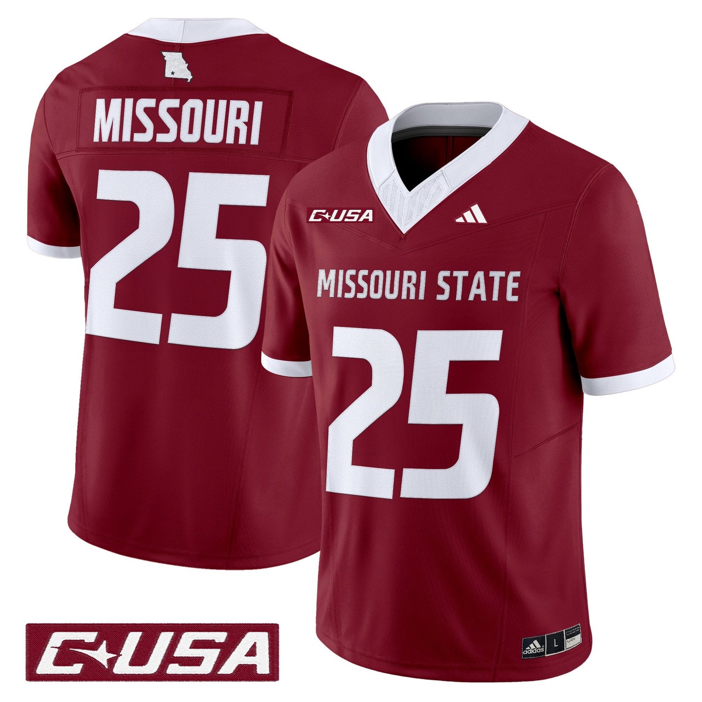 Maroon - #25 Missouri