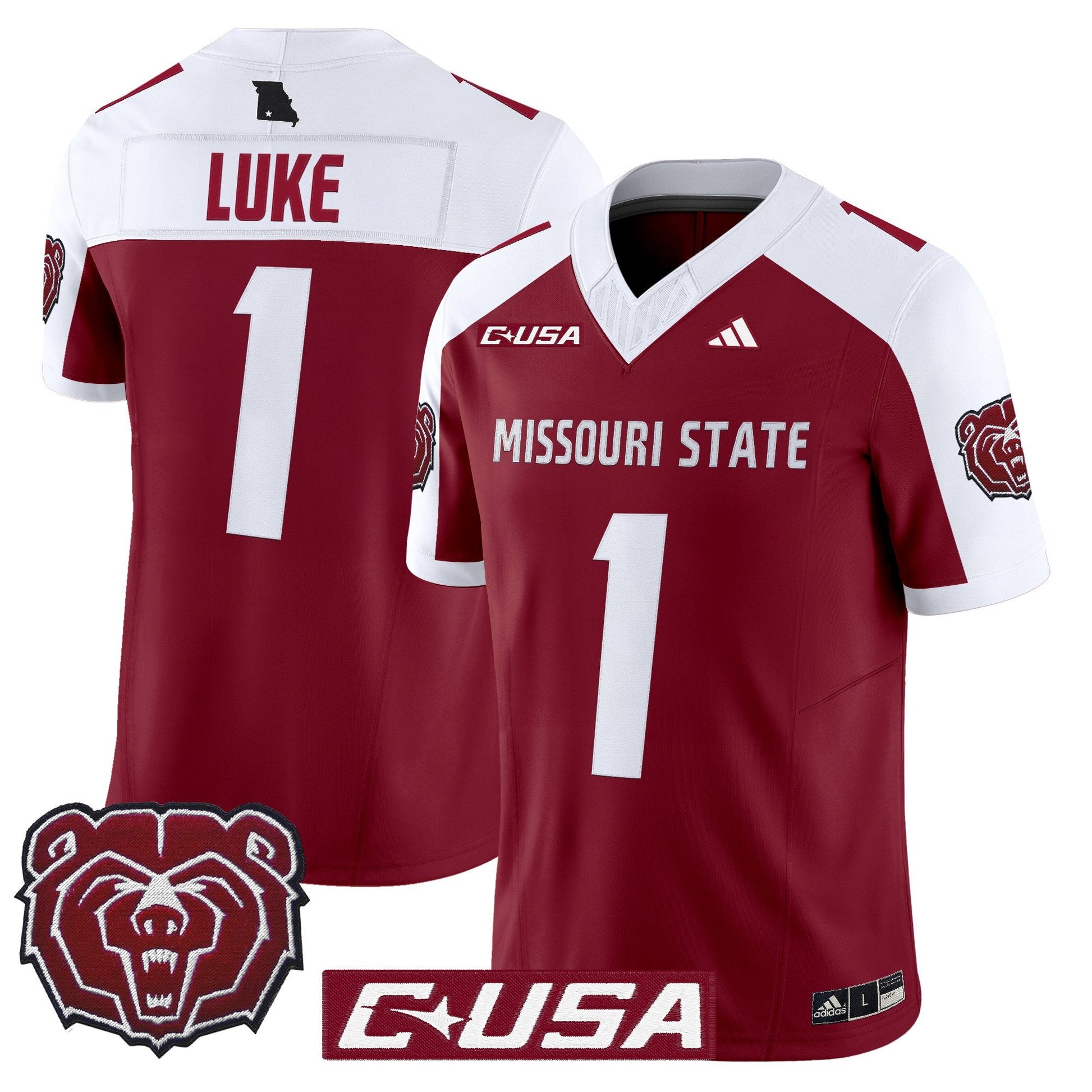Maroon Alternate - Dash Luke