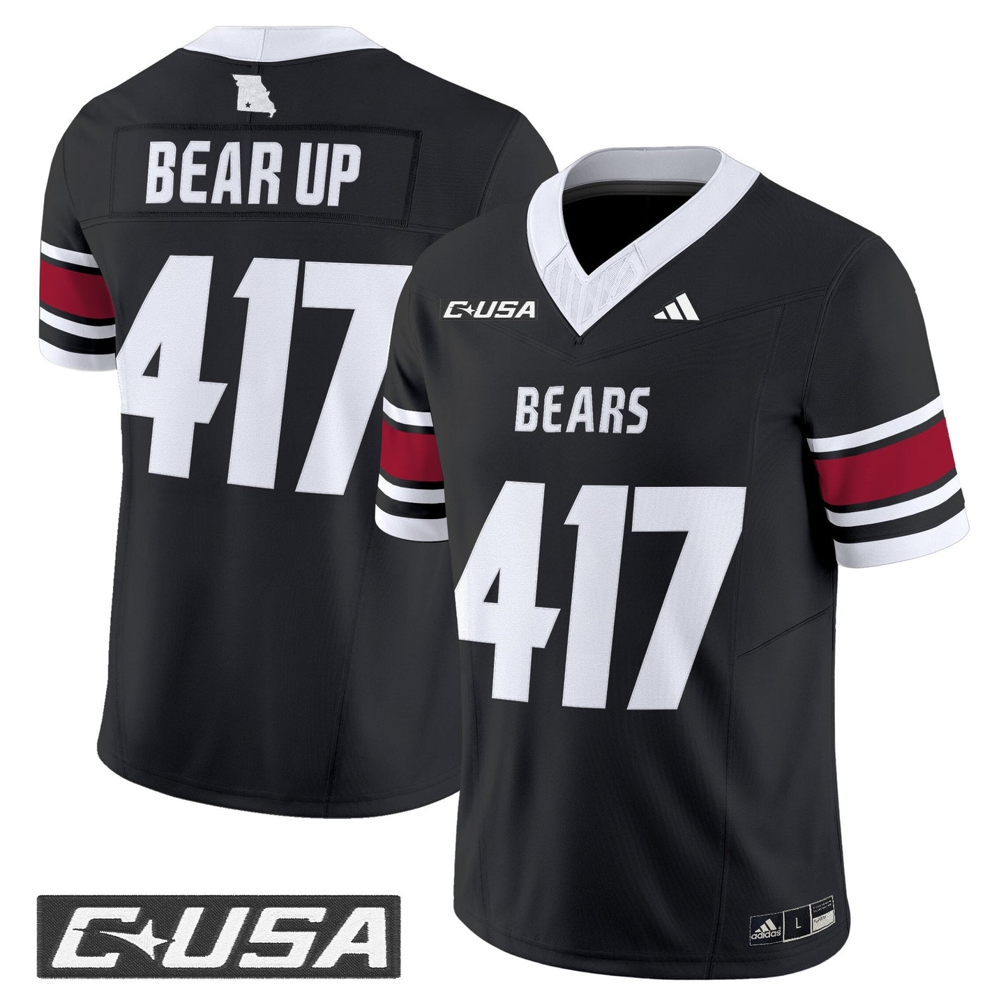 Black - Bear Up 417