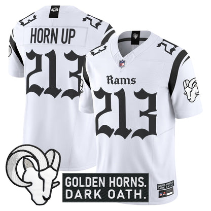 White - Horn Up 213