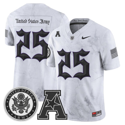 White - #25 United States Army