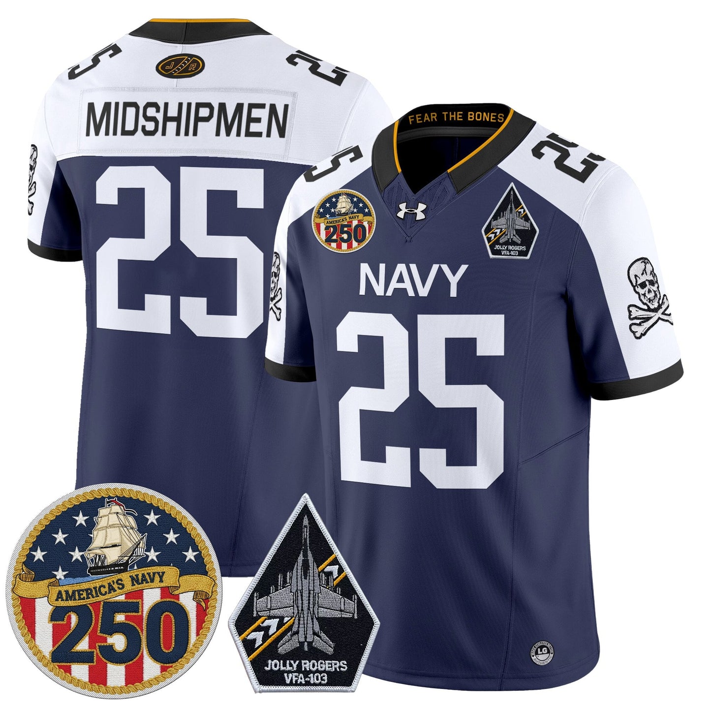 Navy Alternate - #25 Midshipmen