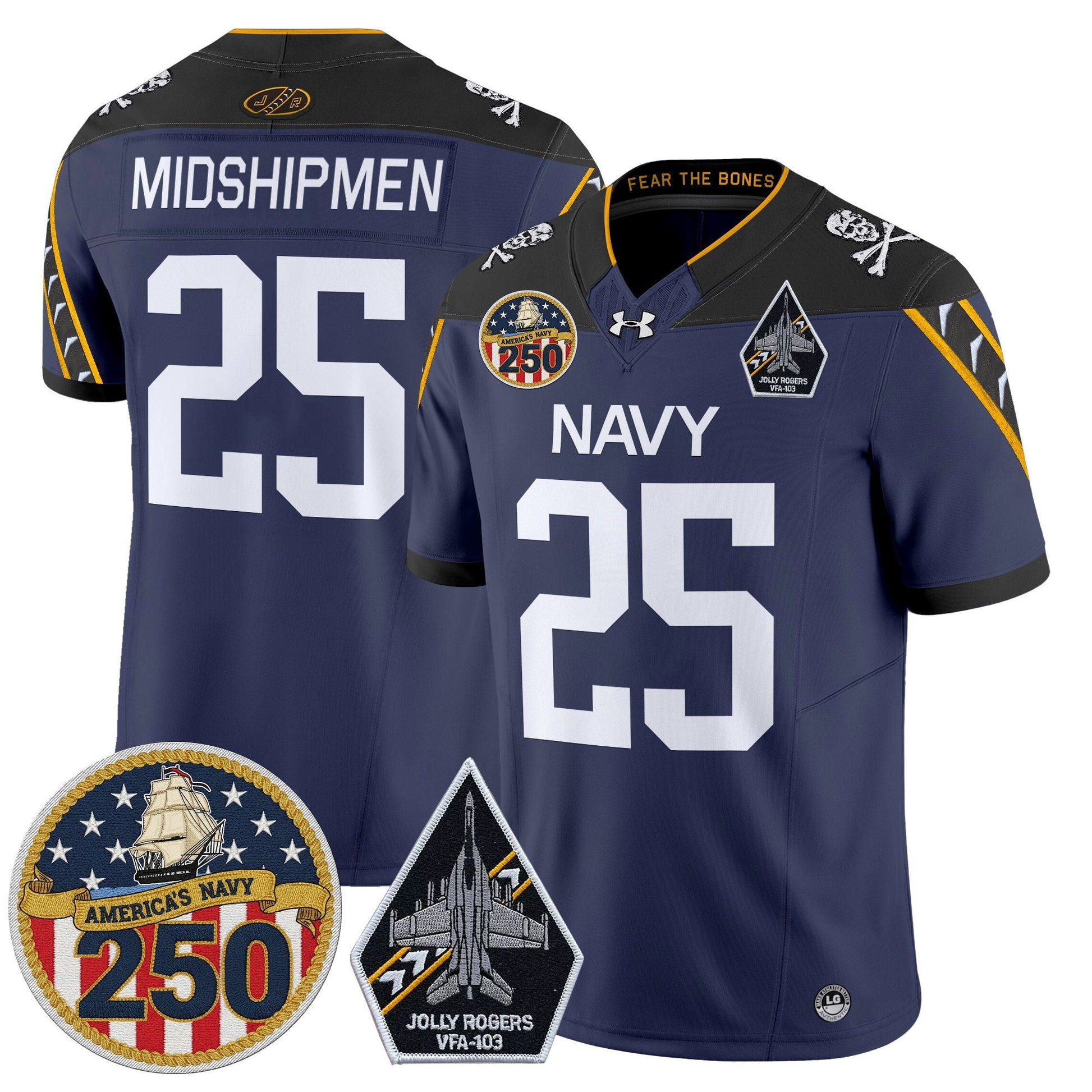 Navy - #25 Midshipmen