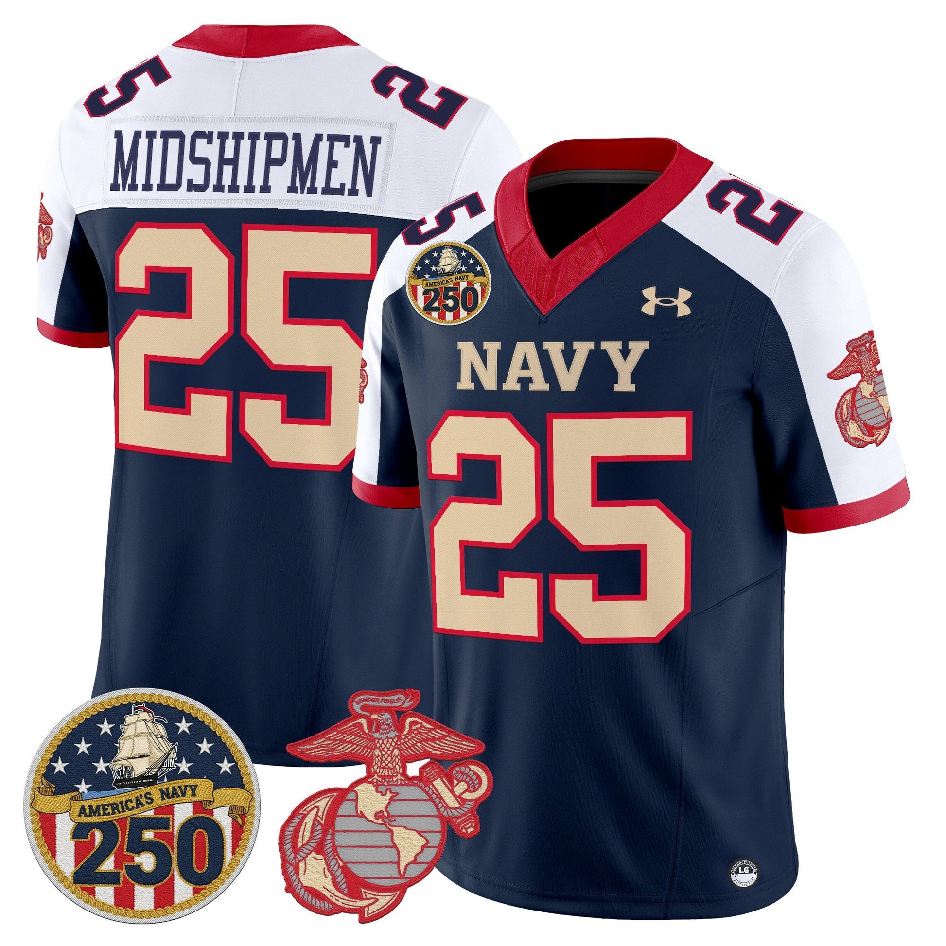 Navy Alternate - #25 Midshipmen