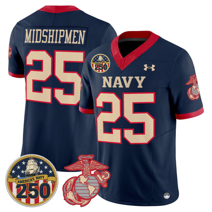 Navy - #25 Midshipmen