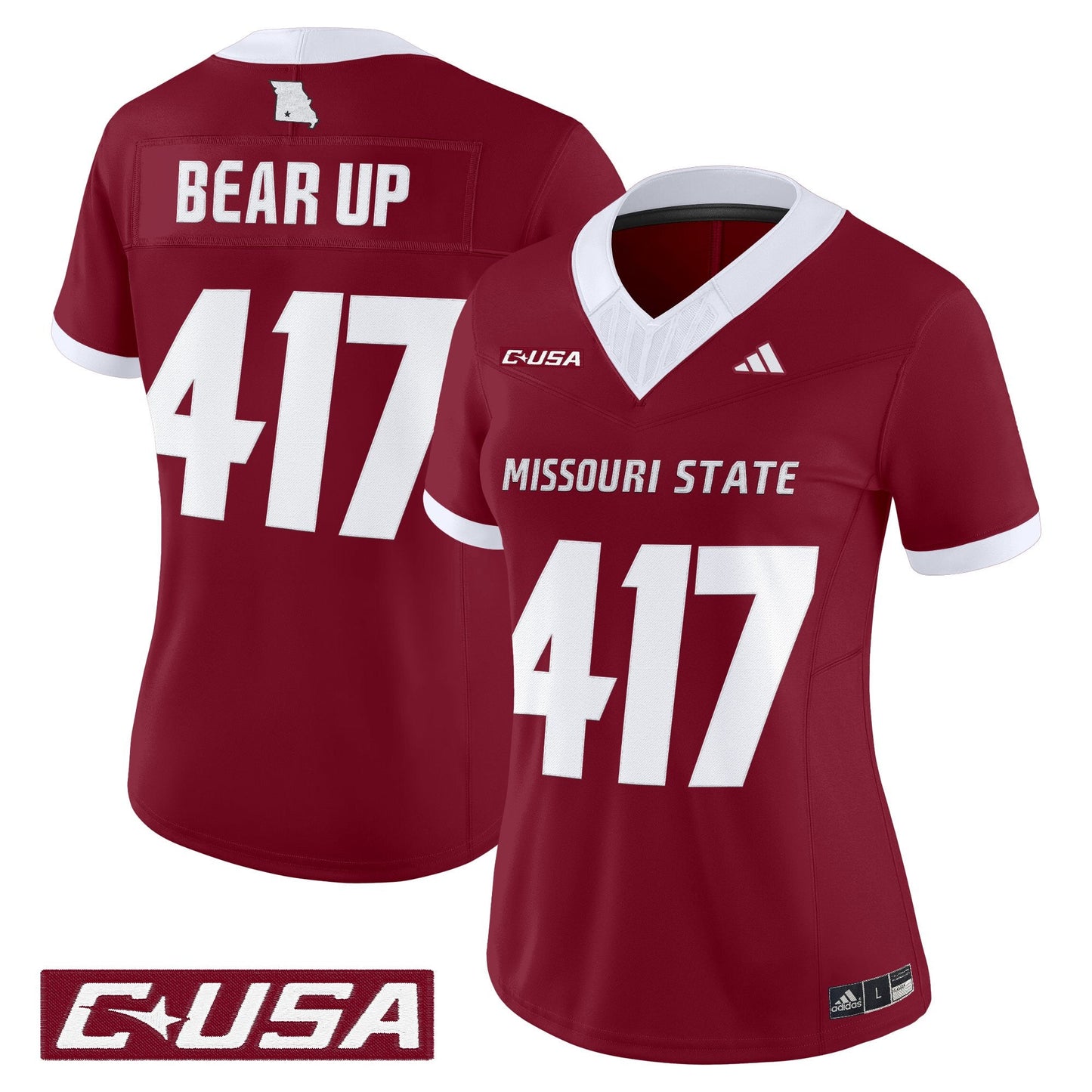 Maroon - Bear Up 417