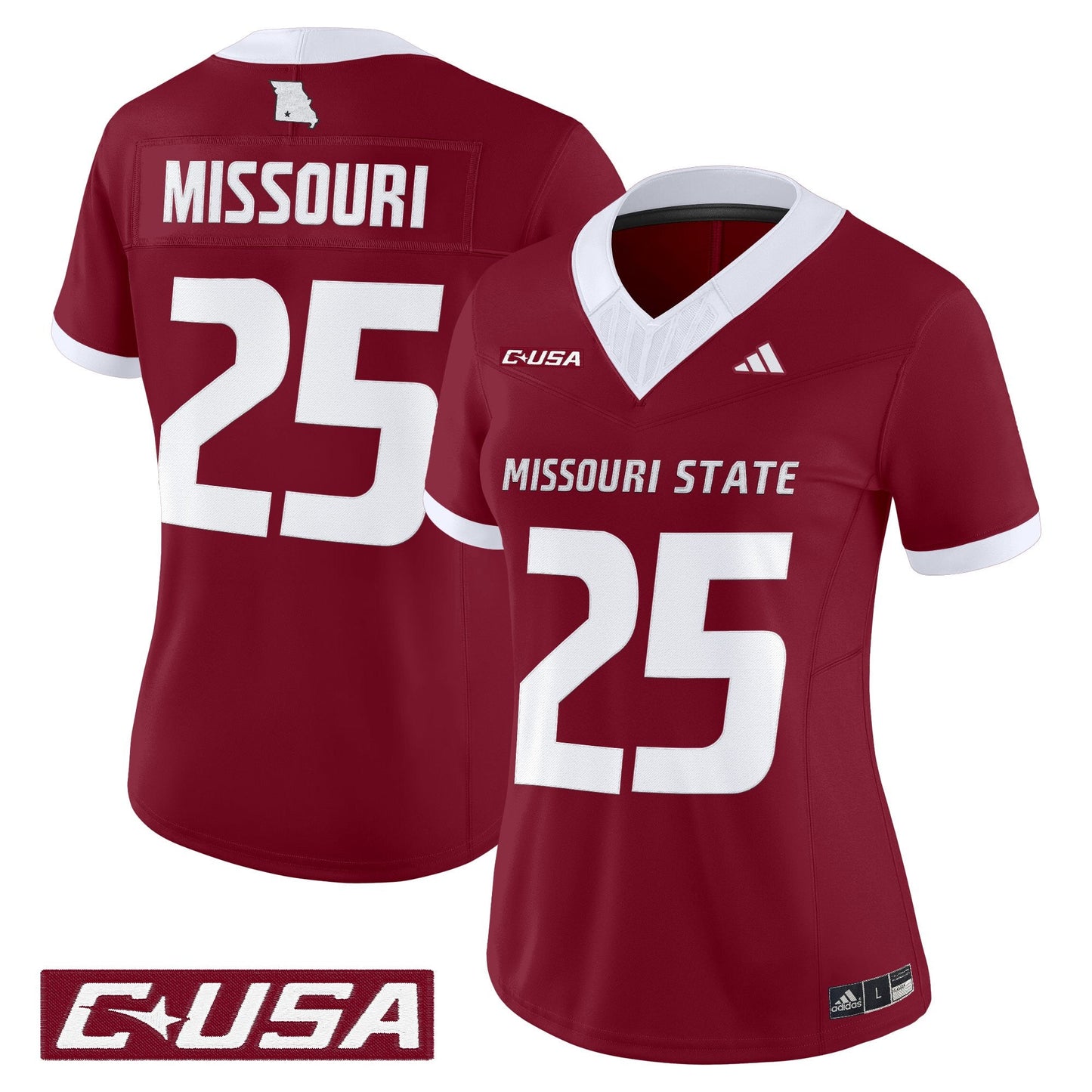 Maroon - #25 Missouri