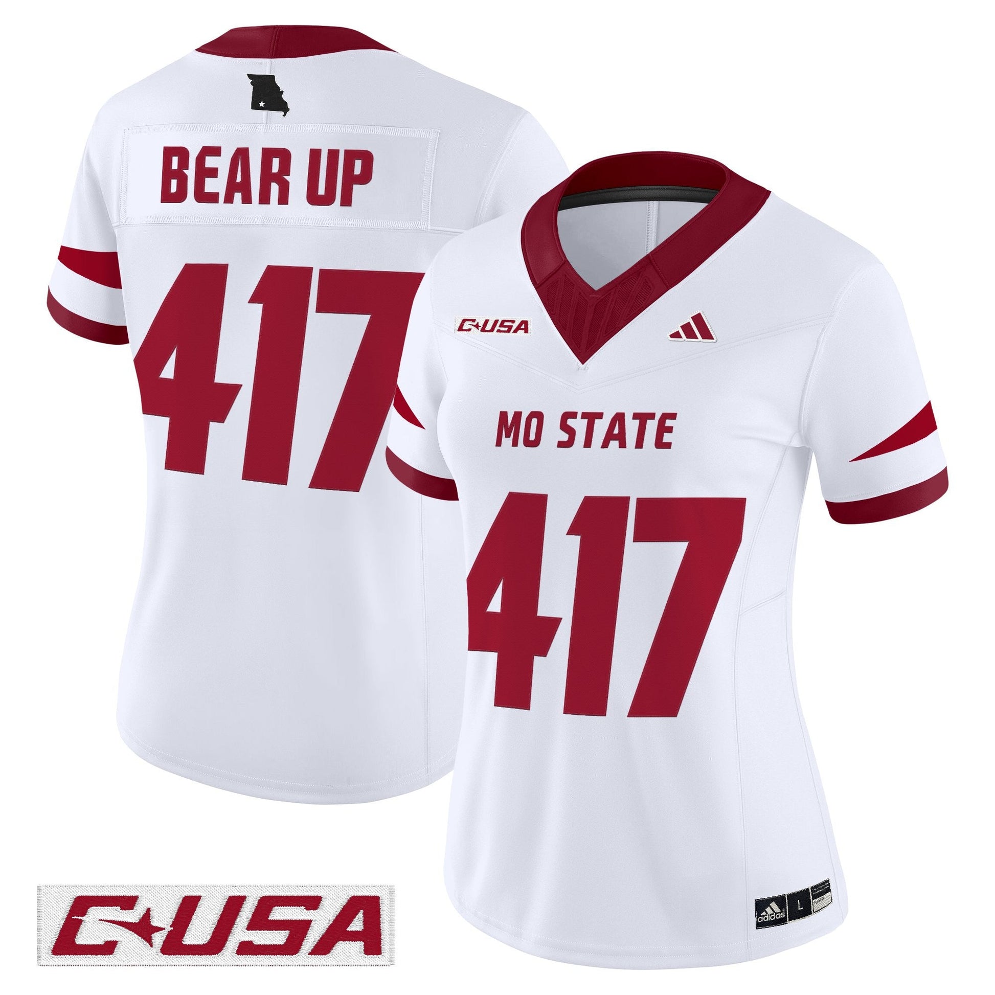 White - Bear Up 417