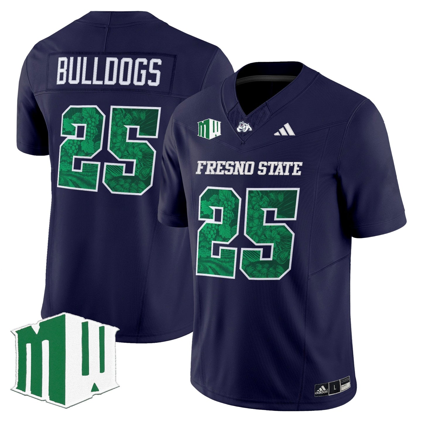 Navy - #25 Bulldogs