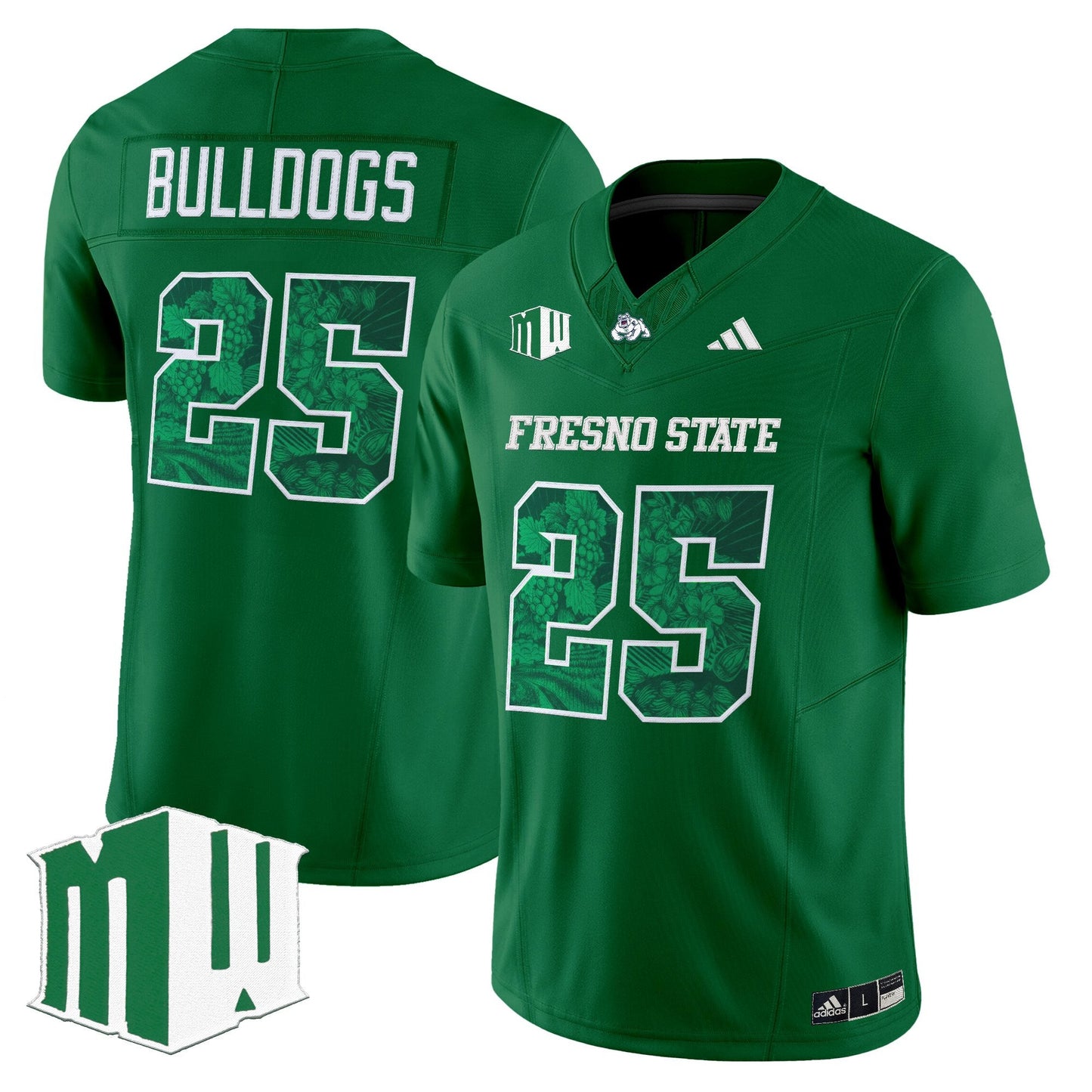 Green - #25 Bulldogs