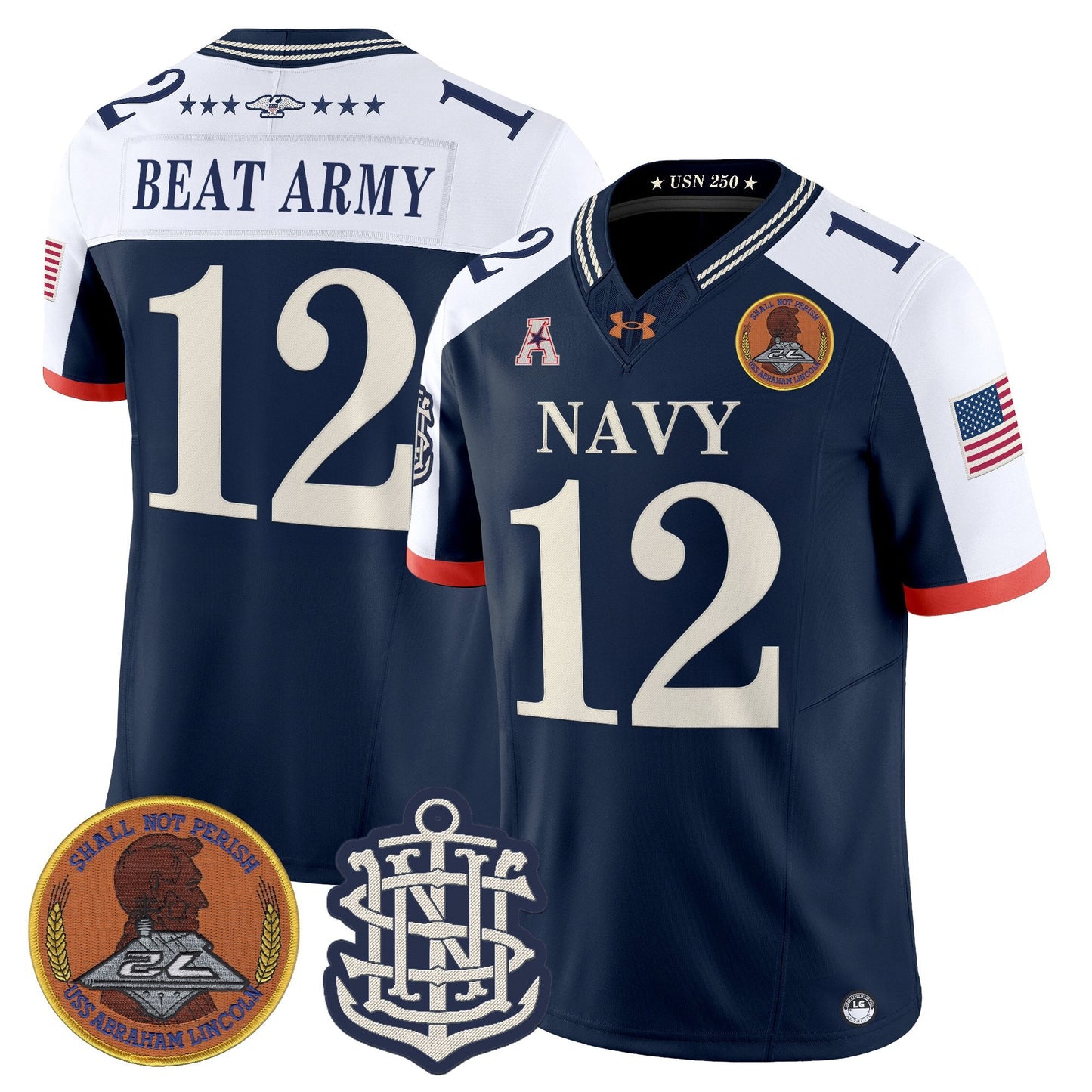 Navy Alternate - #12 Beat Army