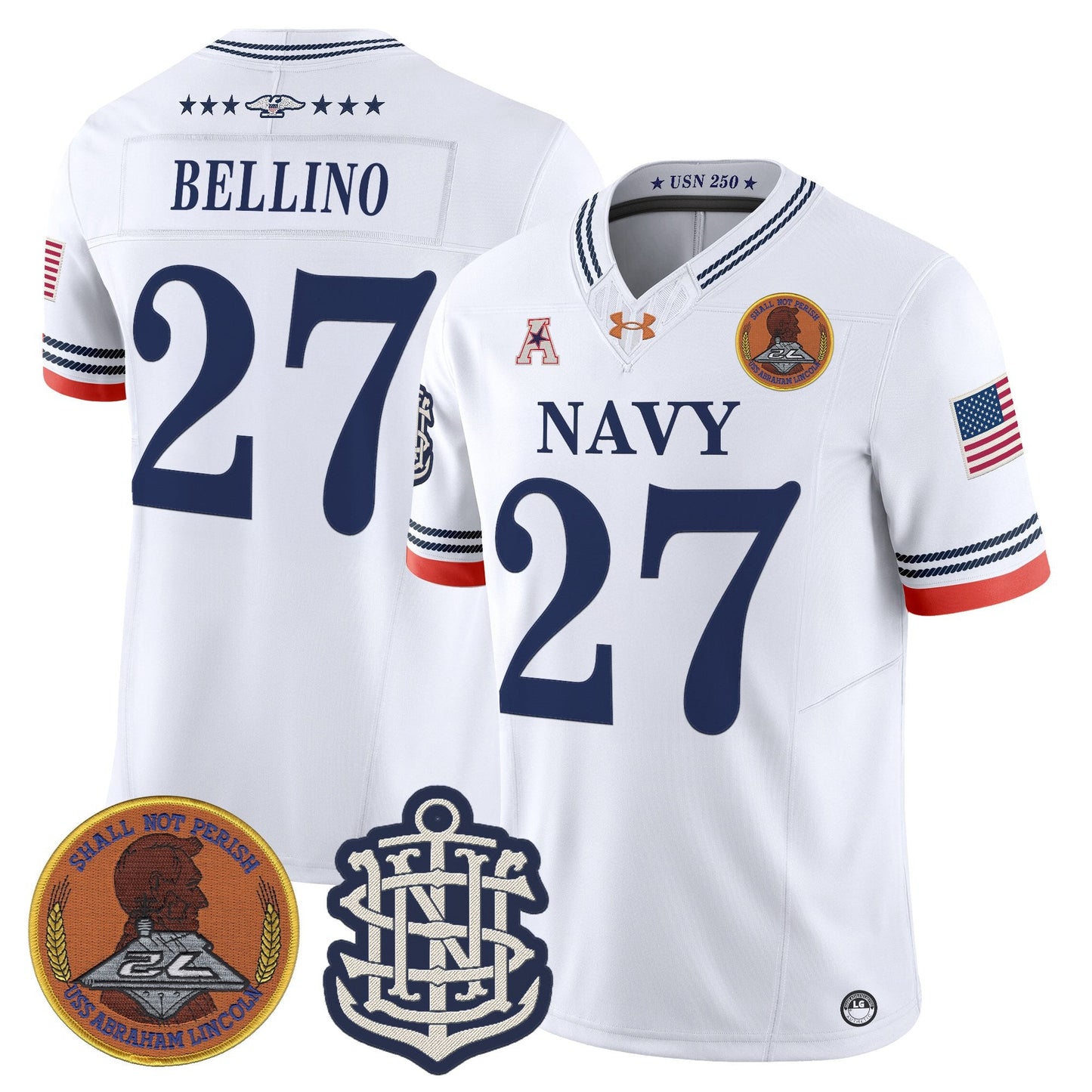 White - Joe Bellino