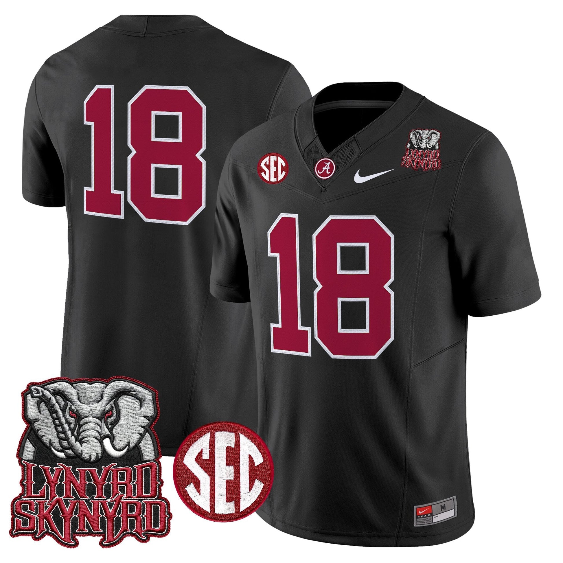 Black - #18 Crimson