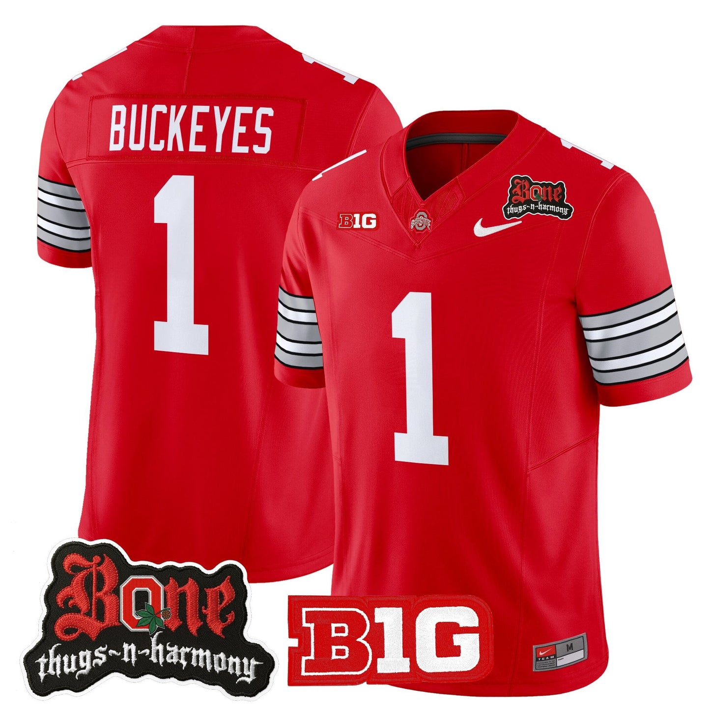 Red - #1 Buckeyes