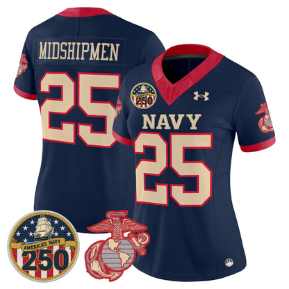 Navy - #25 Midshipmen