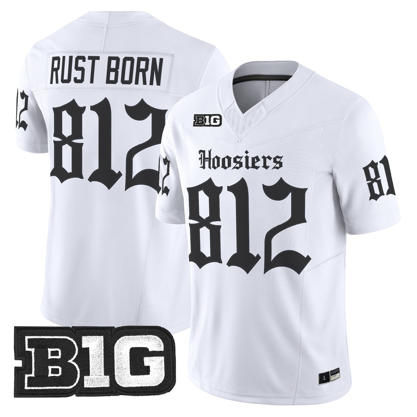 White - Rust Born 812
