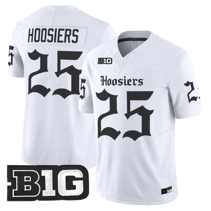 White - #25 Hoosiers