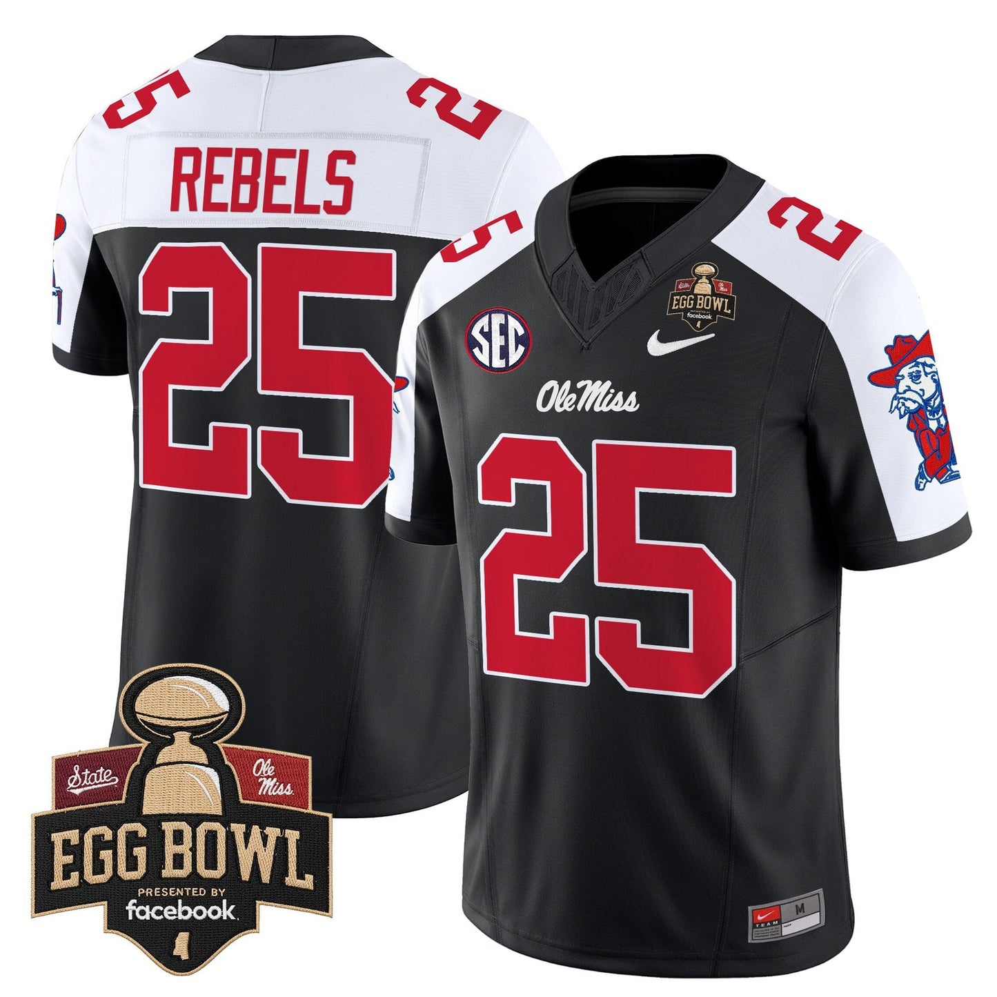 Black Alternate - #25 Rebels
