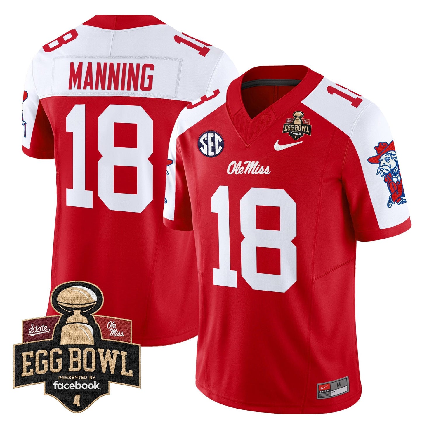 Red Alternate - Archie Manning