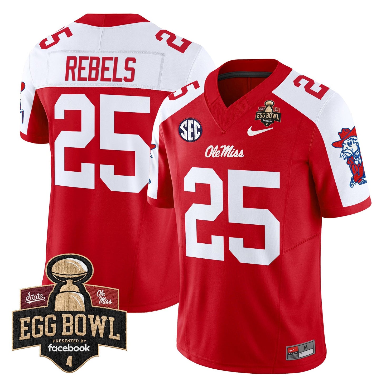 Red Alternate - #25 Rebels