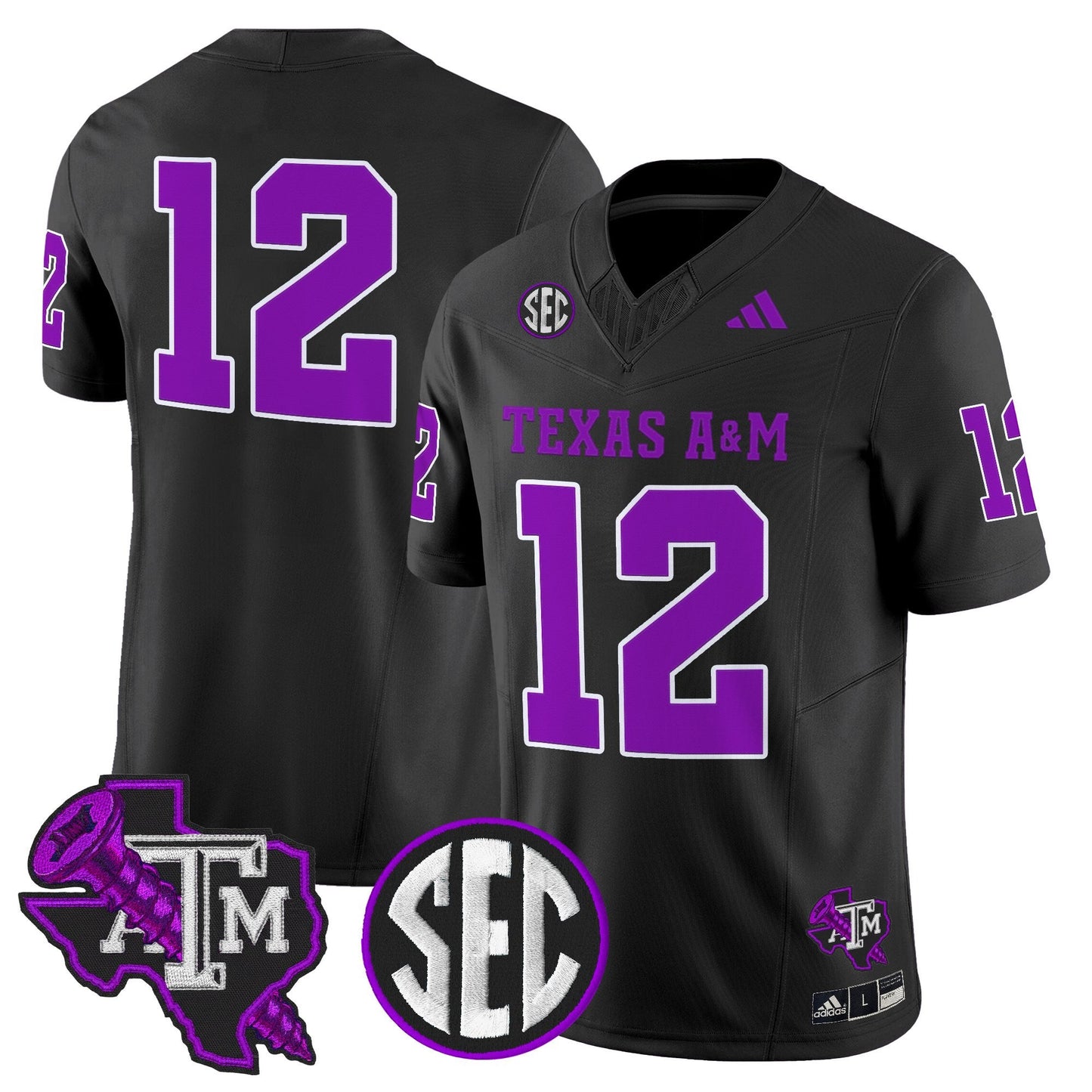 Black - 12th Man