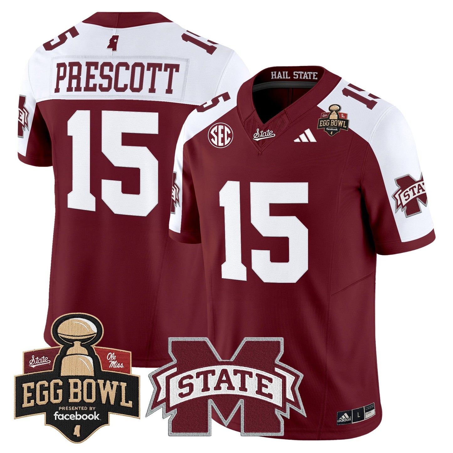 Maroon Alternate - Dak Prescott