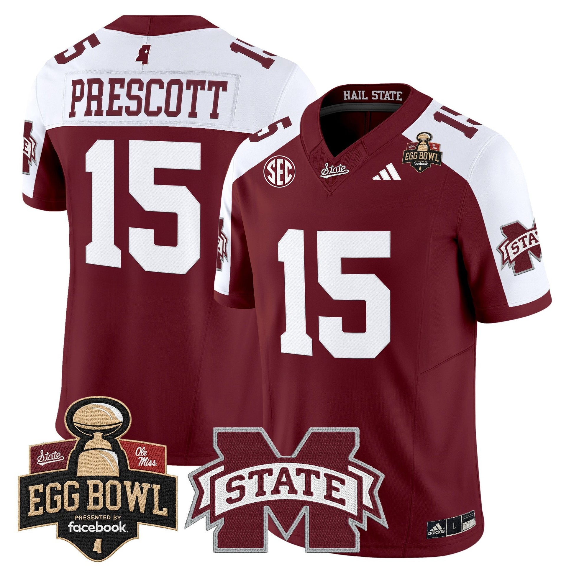 Maroon Alternate - Dak Prescott