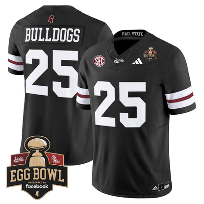 Black - #25 Bulldogs