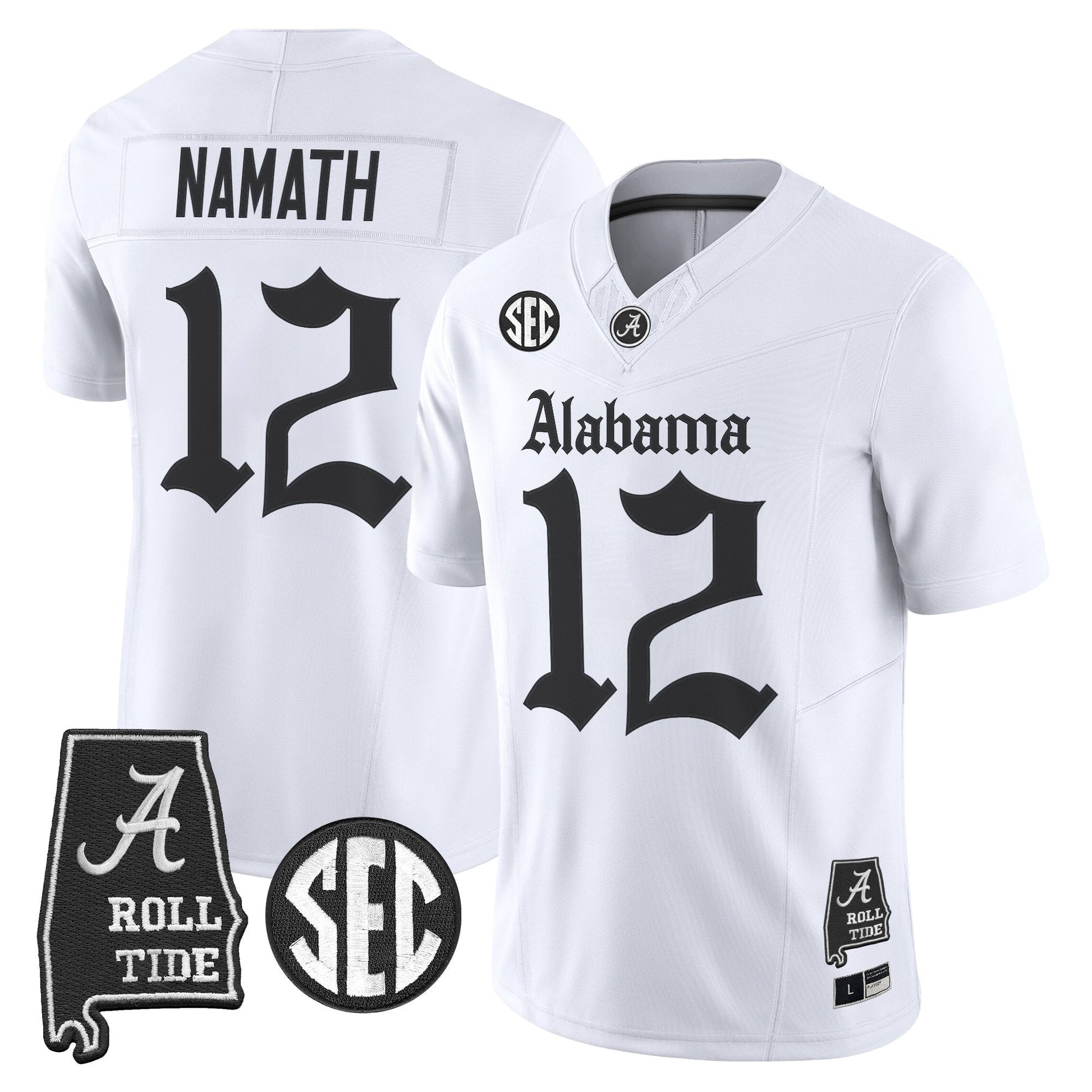 White - Joe Namath