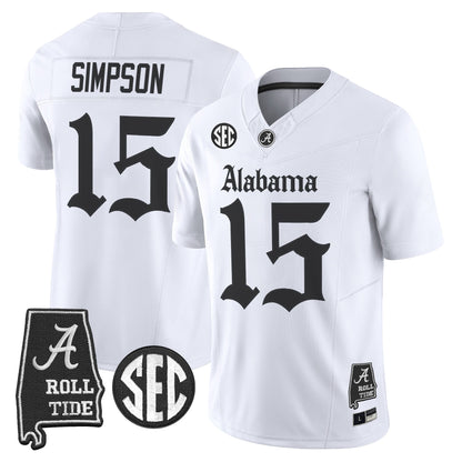 White - Ty Simpson
