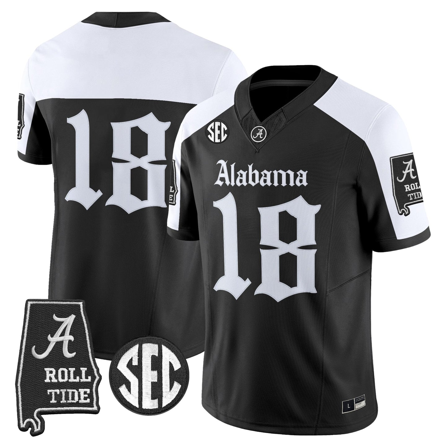 Black Alternate - #18 Crimson