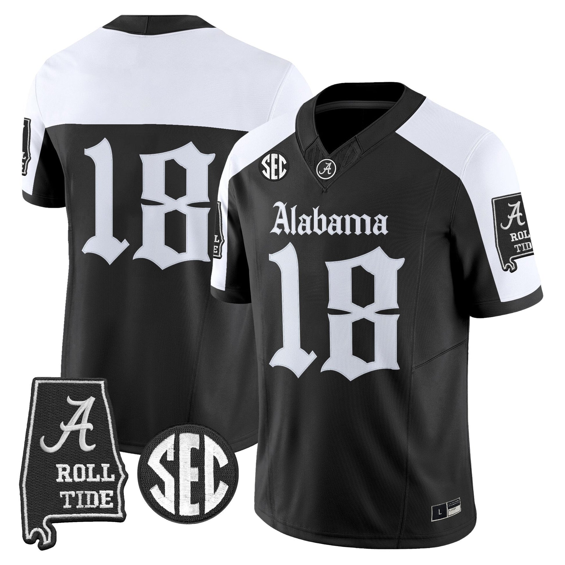 Black Alternate - #18 Crimson