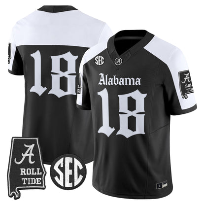 Black Alternate - #18 Crimson