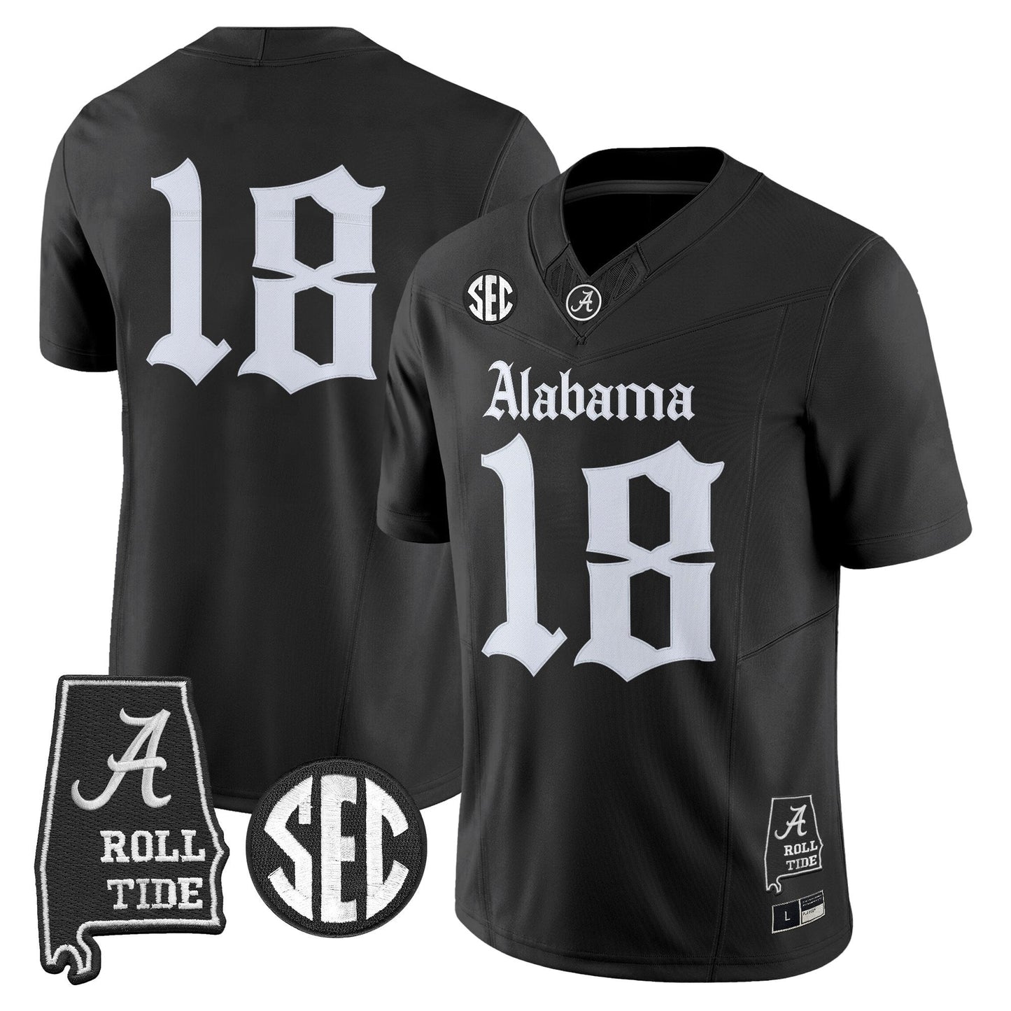Black - #18 Crimson