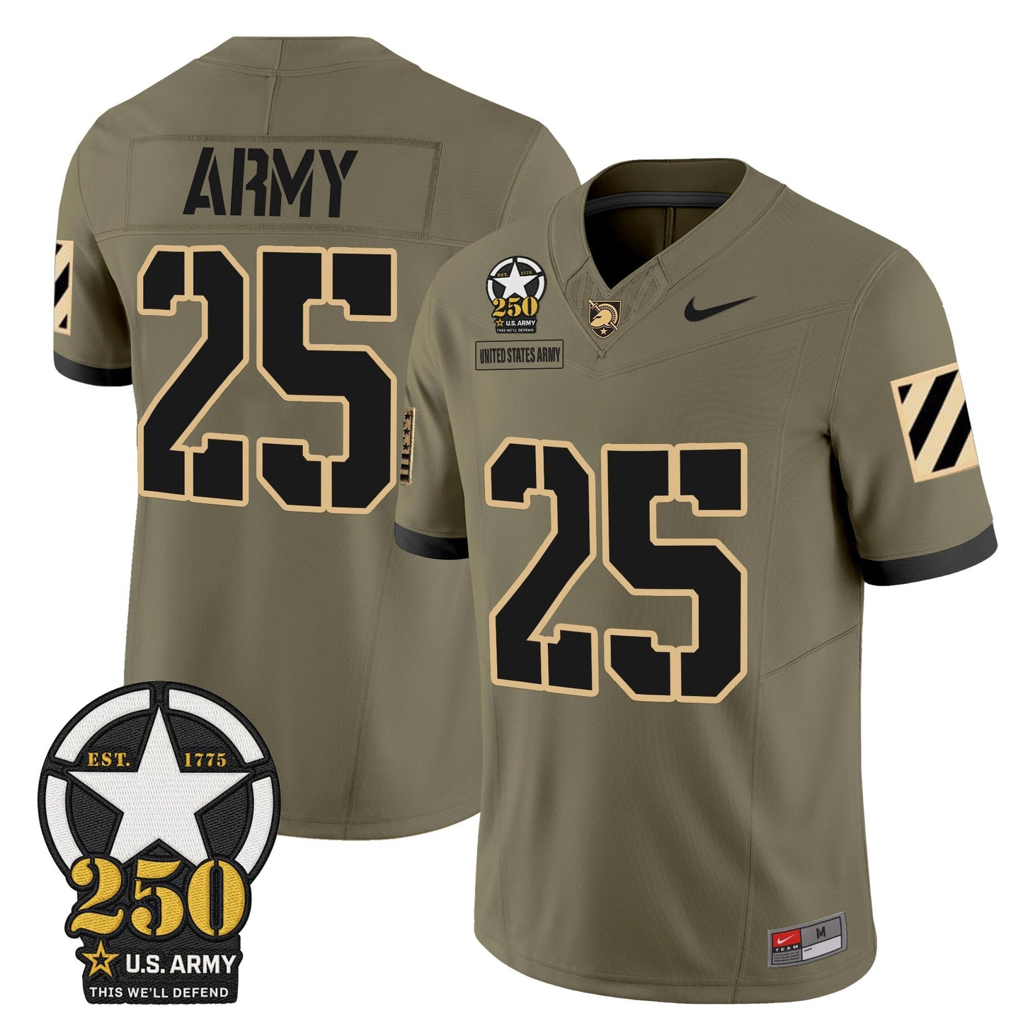Olive - #25 United States Army