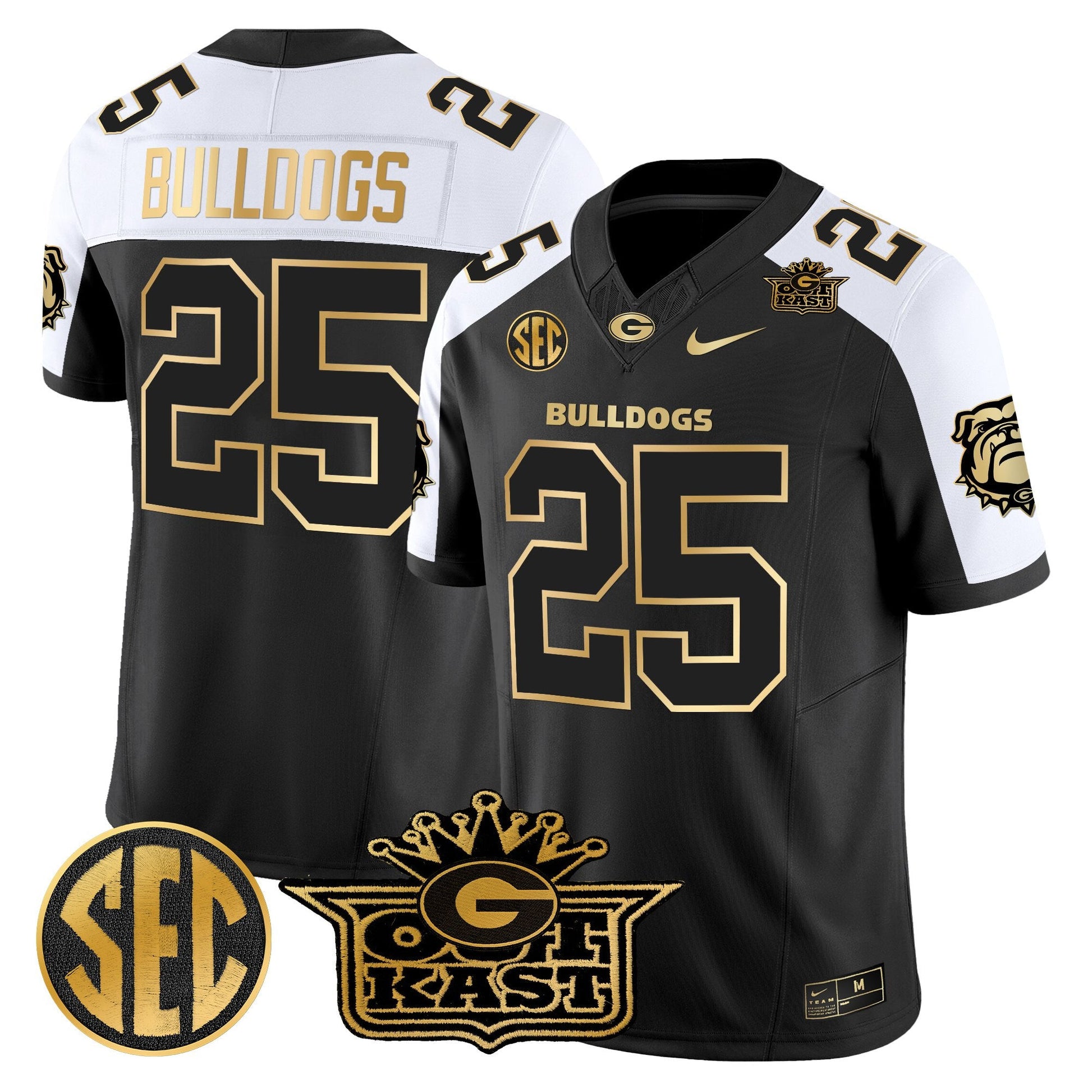 Black Alternate - #25 Bulldogs