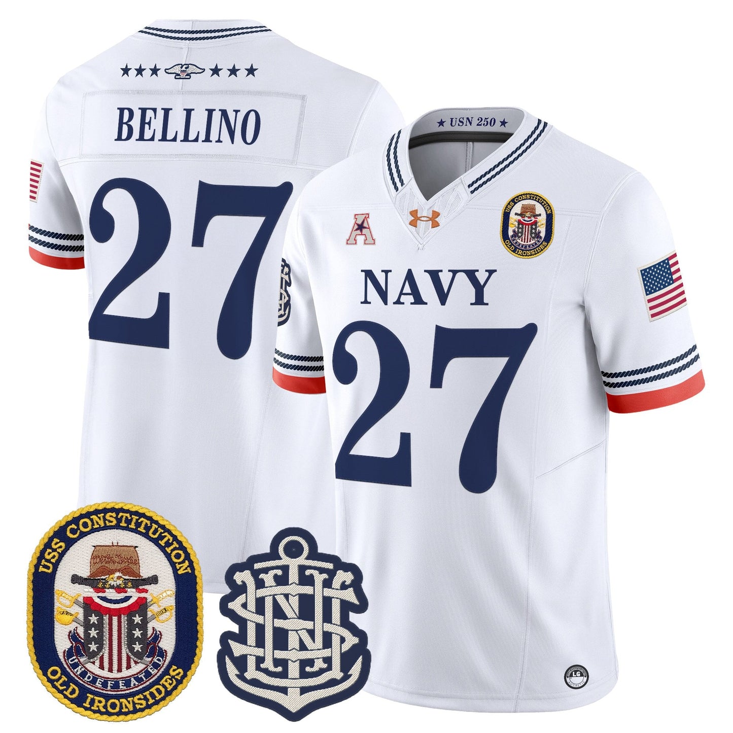 White - Joe Bellino