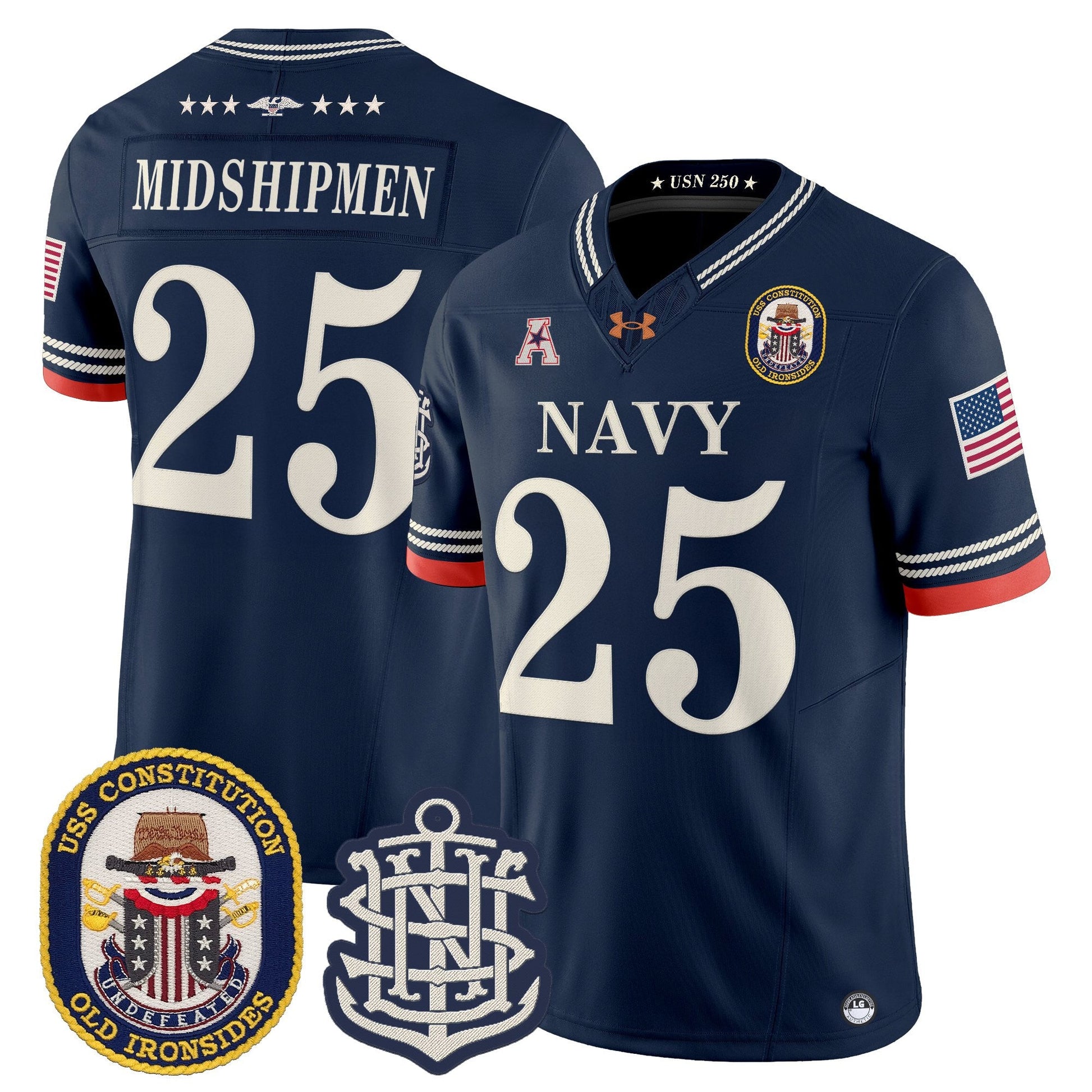 Navy - #25 Midshipmen