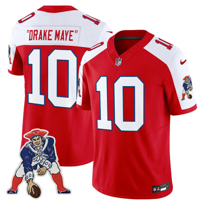 Red Alternate - "Drake Maye"