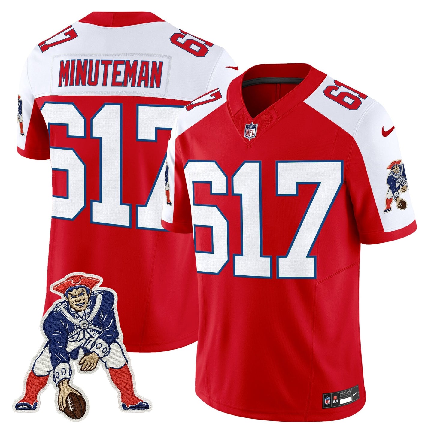 Red Alternate - Minuteman 617