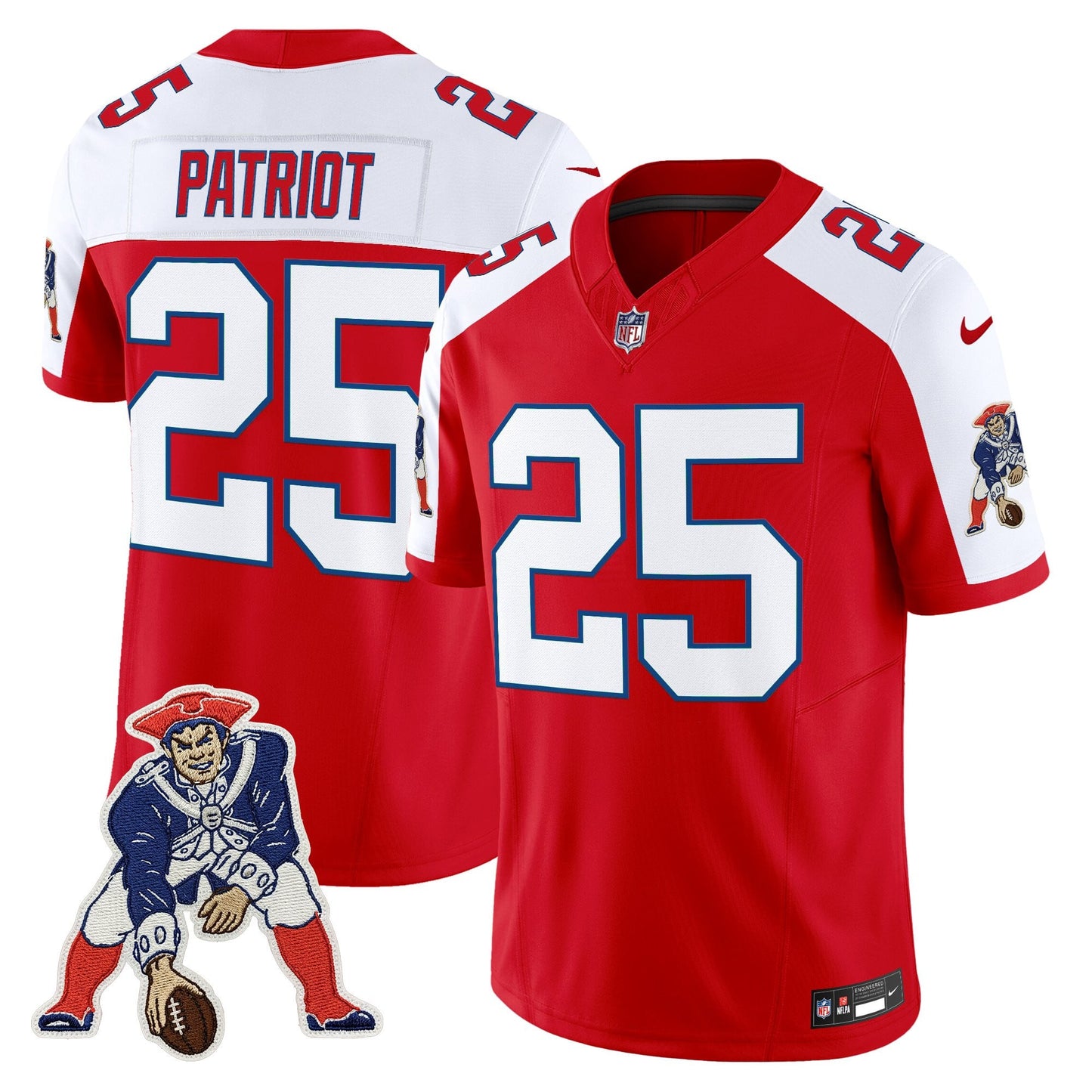 Red Alternate - #25 Patriot