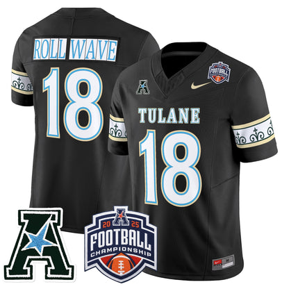 Black - #18 ROLL WAVE