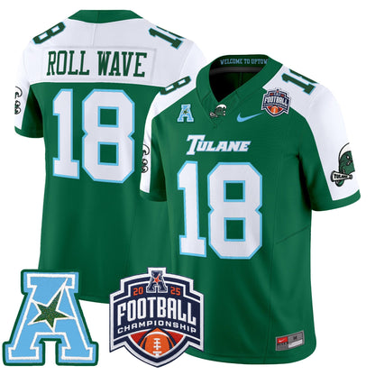 Green Alternate - #18 ROLL WAVE